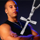 2016 Hot Selling The Movie Fast and Furious Pendant Dominic Toretto Cross Men's Necklace